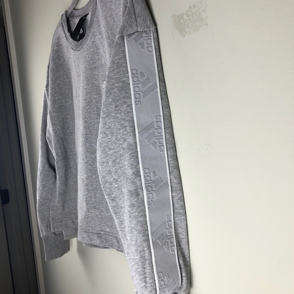 Adidas Split Hem Crew Neck - Picture 3 of 9